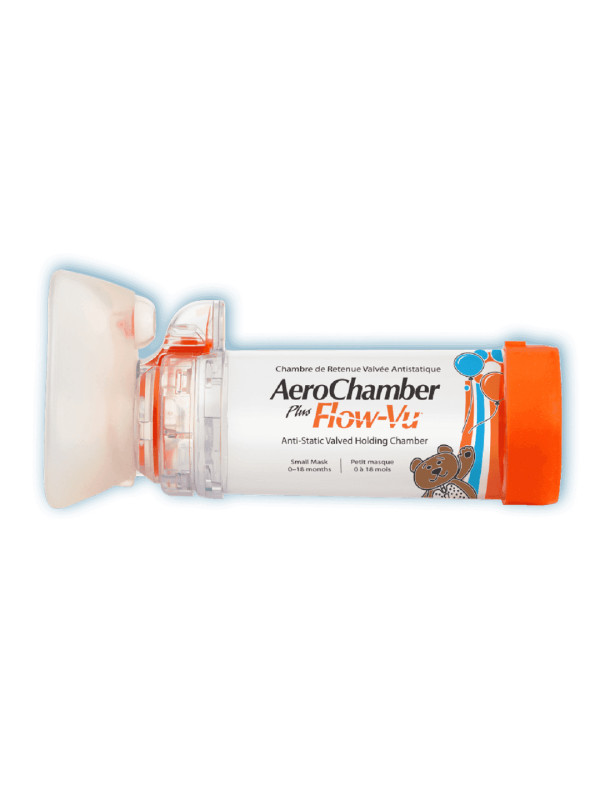 AeroChamber Plus Flow-Vu Turuncu 0-18 Ay AeroChamber Plus Flow-Vu Turuncu 0-18 Ay