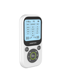 Jumper JPD-ES210 3’ü 1 Arada Elektroterapi Cihazı – TENS, EMS ve Masaj Modlu Dijital Ağrı Terapi Cihazı (2 Kanallı & 41 Programlı)