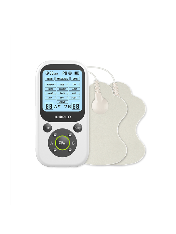 Jumper JPD-ES210 3’ü 1 Arada Elektroterapi Cihazı – TENS, EMS ve Masaj Modlu Dijital Ağrı Terapi Cihazı (2 Kanallı & 41 Programlı)