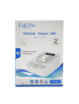Lifenet JN-163D Türkçe Konuşan Dijital Koldan Tansiyon Aleti