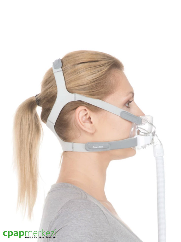 Philips Respironics Amara View Full Face CPAP Maskesi Philips Respironics Amara View Full Face CPAP Maskesi