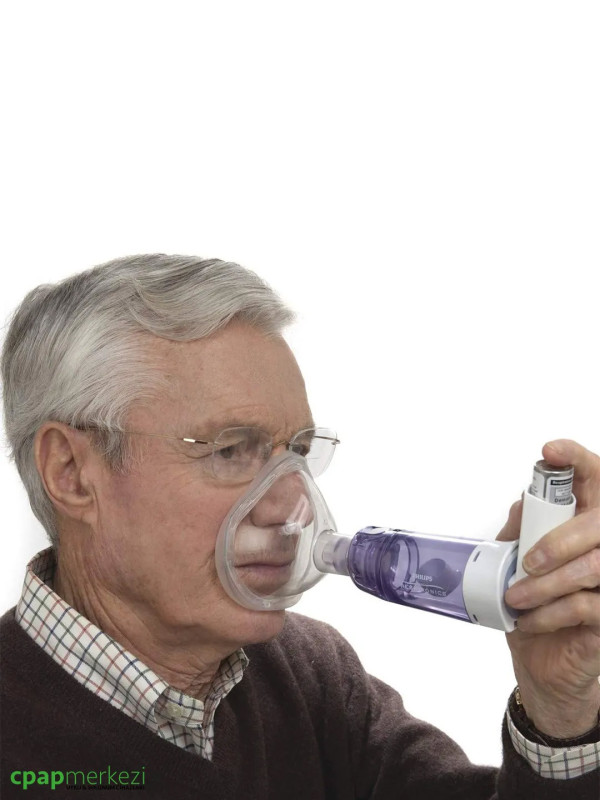 Philips Respironics OptiChamber DiaMond - LiteTouch Maskeli Philips Respironics OptiChamber DiaMond - LiteTouch Maskeli