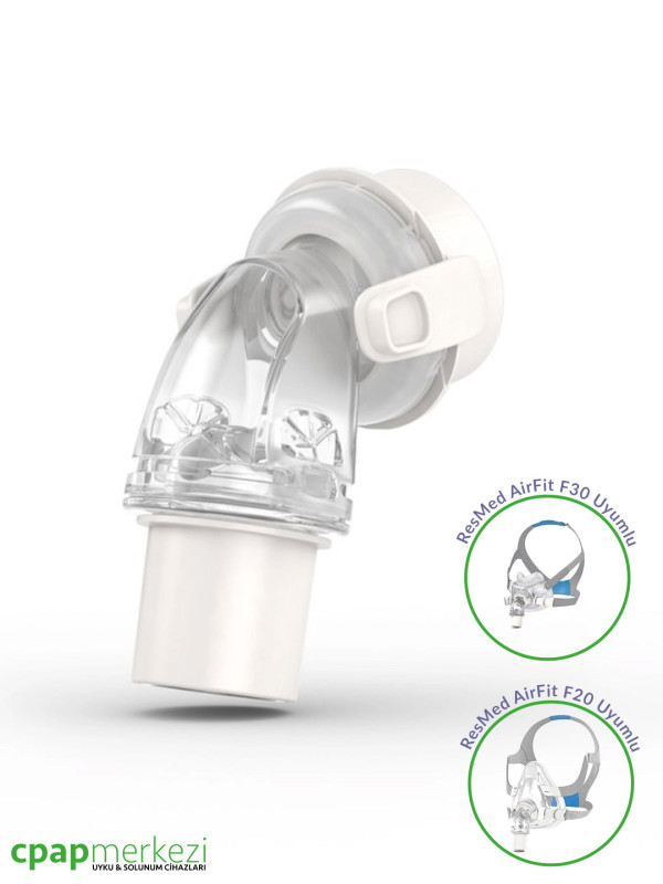 ResMed AirFit F20 QuietAir Dirseği ResMed AirFit F20 QuietAir Dirseği