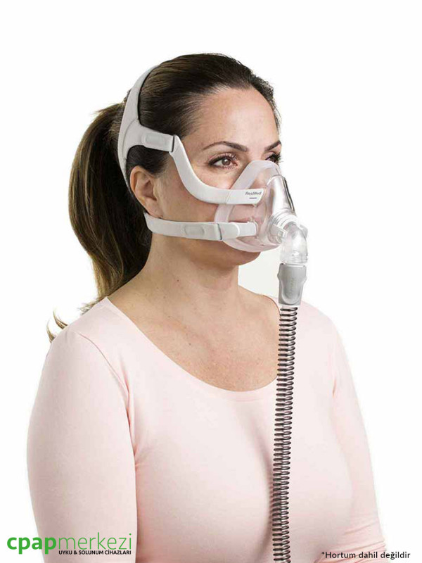 ResMed AirFit F20 Ağız Burun Kadınlara Özel CPAP Maskesi - Small ResMed AirFit F20 Ağız Burun Kadınlara Özel CPAP Maskesi - Small