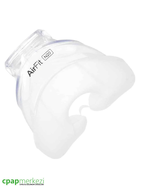 ResMed AirFit N20 Burun CPAP Maskesi Silikonu ResMed AirFit N20 Burun CPAP Maskesi Silikonu