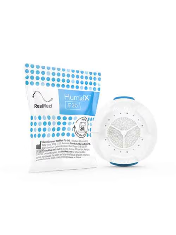 2ResMed HumidX F20 6'lı Paket Susuz Nemlendirme ResMed HumidX F20 6'lı Paket Susuz Nemlendirme
