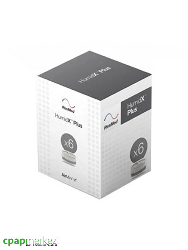 ResMed HumidX Plus 6'lı Paket Susuz Nemlendirme ResMed HumidX Plus 6'lı Paket Susuz Nemlendirme