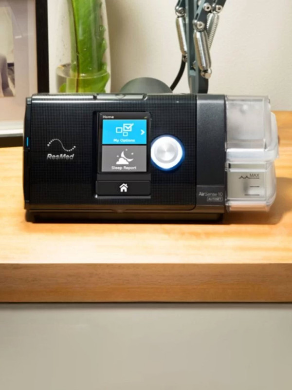 ResMed AirSense 10 AutoSet + ResMed HumidAir Nemlendirici + AirFit N20 Burun Maskesi ResMed AirSense 10 AutoSet + ResMed HumidAir Nemlendirici + AirFit N20 Burun Maskesi