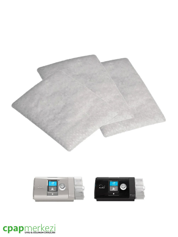 ResMed AirSense 10 Serisi ve ResMed AirCurve 10 Serisi Filtresi - 3'lü Paket ResMed AirSense 10 Serisi ve ResMed AirCurve 10 Serisi Filtresi - 3'lü Paket