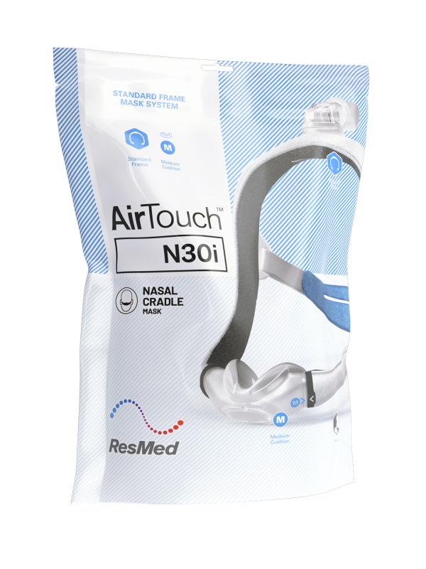 2ResMed AirTouch N30i Burun CPAP Maskesi ResMed AirTouch N30i Burun CPAP Maskesi