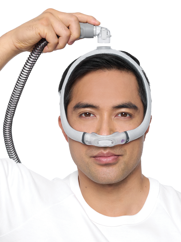 2ResMed AirTouch N30i Burun CPAP Maskesi ResMed AirTouch N30i Burun CPAP Maskesi