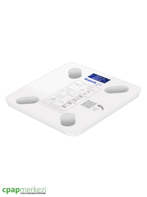 Respirox BL-2601 Bluetoothlu Akıllı Tartı Respirox BL-2601 Bluetoothlu Akıllı Tartı
