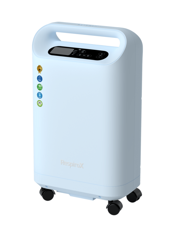 Respirox CR-F5SW 5 Litre Nebülizatörlü Oksijen Konsantratörü – Profesyonel Ev Tipi Solunum Destek Sistemi