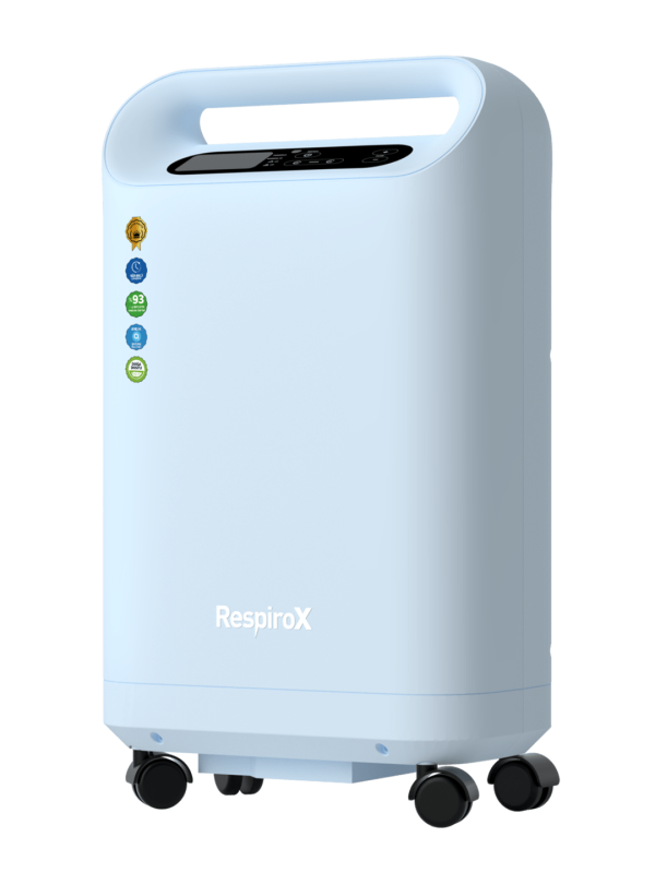 Respirox CR-F5SW 5 Litre Nebülizatörlü Oksijen Konsantratörü – Profesyonel Ev Tipi Solunum Destek Sistemi