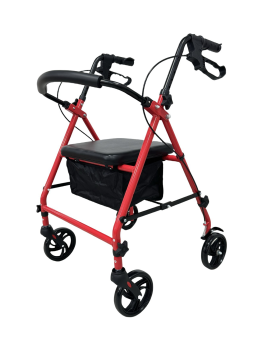 Respirox RR-01 Foldable Rollator Red