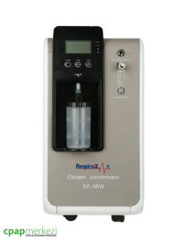 Respirox SZ-5BW Nebülizatörlü 5 L/dk Oksijen Konsantratörü Respirox SZ-5BW Nebülizatörlü 5 L/dk Oksijen Konsantratörü