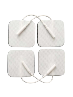 Düz TENS Pedi 4'lü [Tüm TENS Cihazlarıyla Uyumlu]