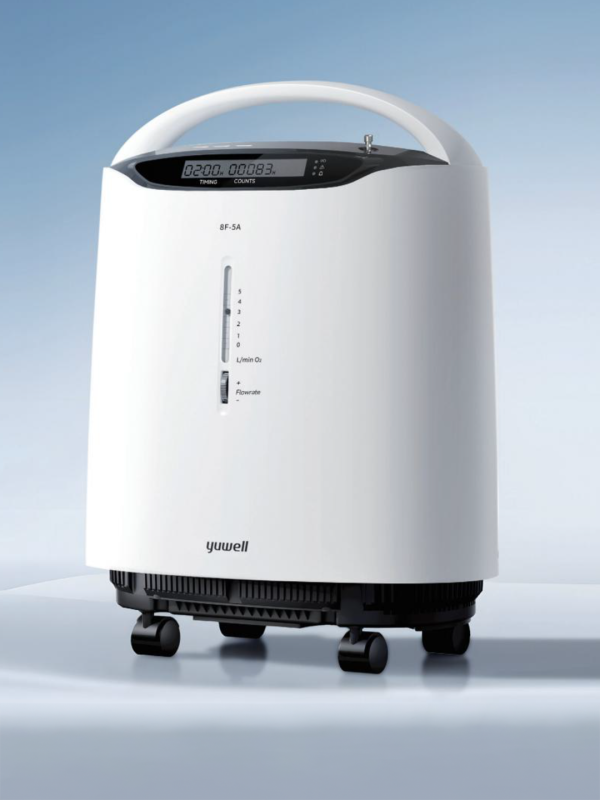 Yuwell 8F-5A 5 Litre Oksijen Konsantratörü [Nebülizatörlü & Kumandalı]