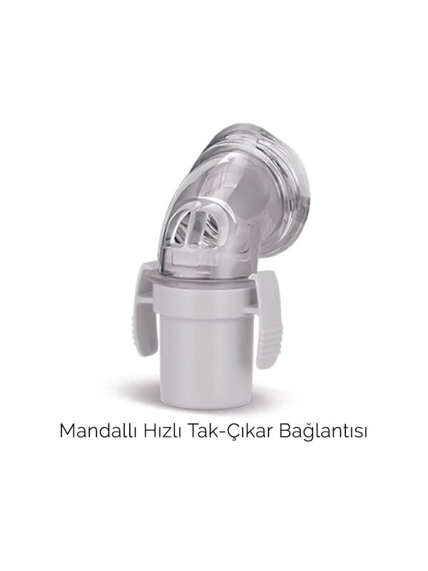 Yuwell YF-02 Ağız Burun CPAP Maskesi Yuwell YF-02 Ağız Burun CPAP Maskesi