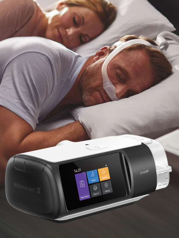 Yuwell YH-680B Auto CPAP Machine with Philips DreamWear Mask Bundle