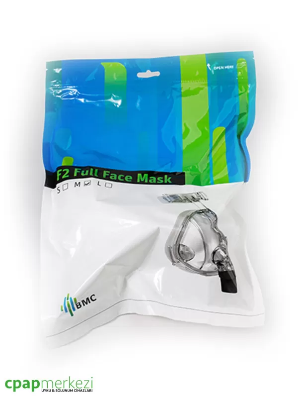 BMC F2 Ağız Burun CPAP Maskesi BMC F2 Ağız Burun CPAP Maskesi