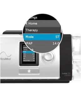 ResMed Lumis 150 VPAP ST - BiPAP Cihazı ResMed Lumis 150 VPAP ST - BiPAP Cihazı