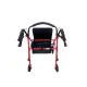 2Respirox RR-01 Katlanabilir Rolatör Kırmızı - Oturaklı, Frenli ve Şık Tasarımlı Dört Tekerlekli Yürüteç Respirox RR-01 Katlanabilir Rolatör Kırmızı - Oturaklı, Frenli ve Şık Tasarımlı Dört Tekerlekli Yürüteç