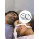 ResMed AirMini cihazı ile uyumlu HumidiX Plus susuz nemlendiricinin ambalajı ve tek kullanımlık nemlendirici kartuşu.